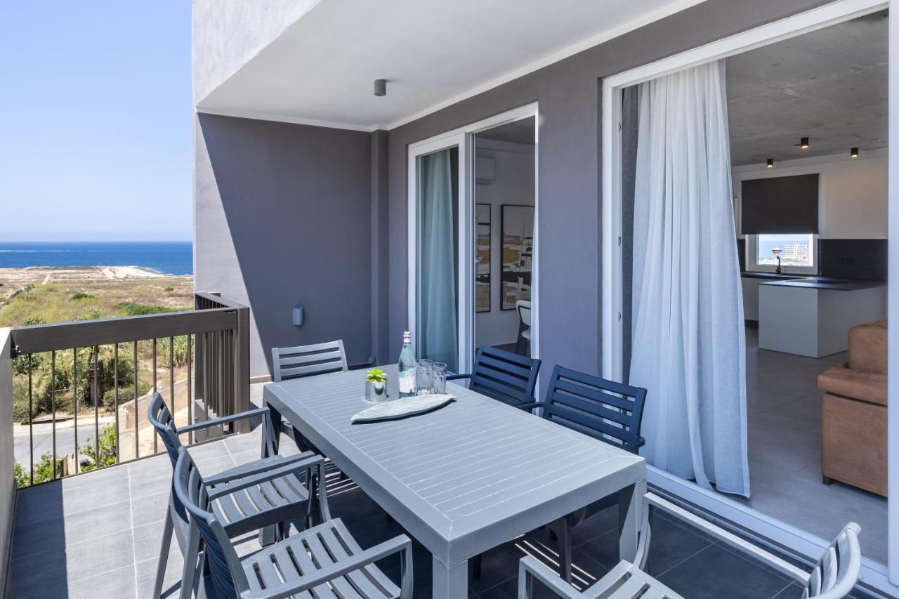 Apartament Seaside Luxury In Pembroke St Julians Zewnętrze zdjęcie